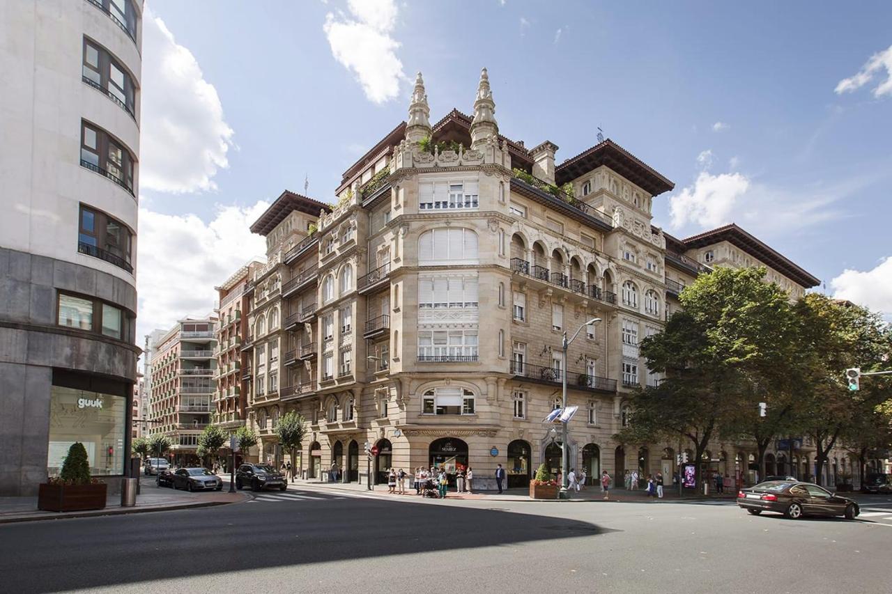 Habitacion En Vivienda Gran Via Бильбао Экстерьер фото