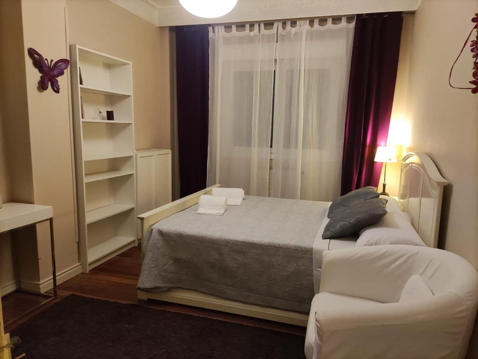 Habitacion En Vivienda Gran Via Бильбао Номер фото